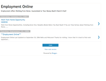 Tablet Screenshot of employmentonline.blogspot.com