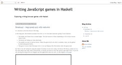 Desktop Screenshot of jshaskell.blogspot.com