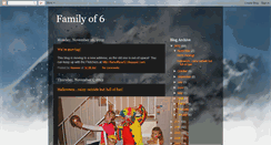 Desktop Screenshot of famof6.blogspot.com