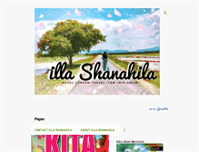 Tablet Screenshot of illashanahila.blogspot.com