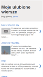 Mobile Screenshot of jasna-mojeulubionewiersze.blogspot.com