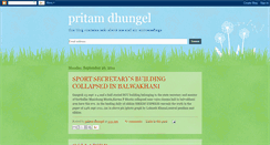 Desktop Screenshot of pritamdhungel.blogspot.com