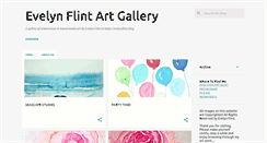 Desktop Screenshot of evelynflint.blogspot.com