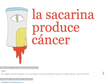 Tablet Screenshot of lasacarinaproducecancer.blogspot.com