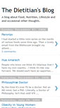 Mobile Screenshot of dietitian.blogspot.com