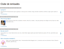 Tablet Screenshot of clubedeamizades.blogspot.com