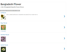 Tablet Screenshot of bangladeshiflower.blogspot.com