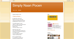 Desktop Screenshot of naanpocen.blogspot.com