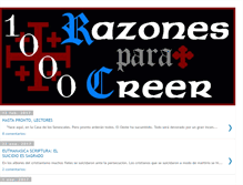 Tablet Screenshot of milrazonesparacreer.blogspot.com