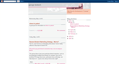 Desktop Screenshot of garagebiotech.blogspot.com