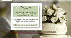 Desktop Screenshot of personalwedding.blogspot.com