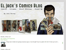 Tablet Screenshot of eljackscomicsblog.blogspot.com