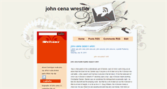 Desktop Screenshot of johncenawrestler.blogspot.com