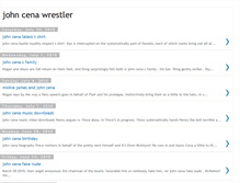 Tablet Screenshot of johncenawrestler.blogspot.com