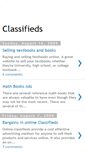 Mobile Screenshot of classified-ad-types.blogspot.com