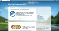 Desktop Screenshot of digestiveadvantage.blogspot.com