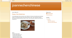 Desktop Screenshot of joannechenchinese.blogspot.com