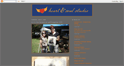 Desktop Screenshot of heartandsoulstudio.blogspot.com