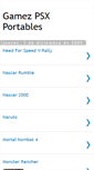 Mobile Screenshot of gamezpsxportables.blogspot.com