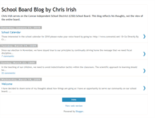 Tablet Screenshot of cisdschoolboard.blogspot.com