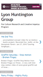 Mobile Screenshot of lyonhuntingtongroup.blogspot.com