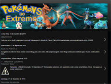 Tablet Screenshot of pokemons-ao-extremo.blogspot.com
