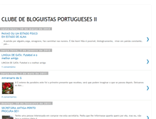 Tablet Screenshot of clubedebloguistasportuguesesii.blogspot.com