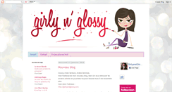 Desktop Screenshot of girlyandglossy.blogspot.com