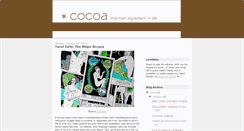 Desktop Screenshot of hellococoa.blogspot.com