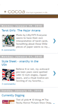 Mobile Screenshot of hellococoa.blogspot.com