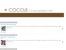 Tablet Screenshot of hellococoa.blogspot.com
