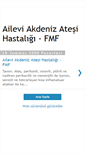 Mobile Screenshot of fmf-aileviakdenizatesi.blogspot.com