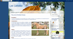 Desktop Screenshot of caballosyeguaspotros.blogspot.com