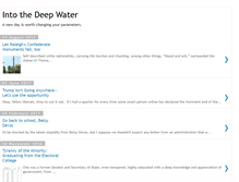 Tablet Screenshot of intothedeepwater.blogspot.com