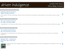 Tablet Screenshot of drivenindulgence.blogspot.com