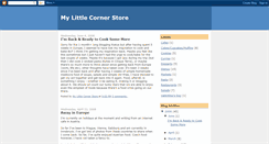 Desktop Screenshot of mylittlecornerstore.blogspot.com