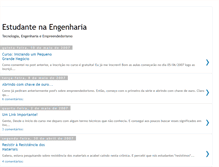 Tablet Screenshot of estudantenaengenharia.blogspot.com