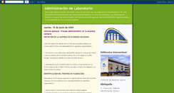 Desktop Screenshot of administracionlaboratoriopi.blogspot.com