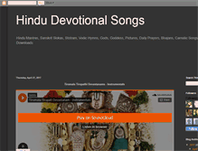 Tablet Screenshot of devotionalmuzic.blogspot.com