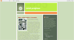 Desktop Screenshot of canalprogreso.blogspot.com