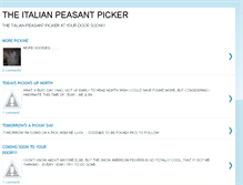 Tablet Screenshot of italianpeasant.blogspot.com