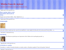Tablet Screenshot of aminhacasadeacucar.blogspot.com