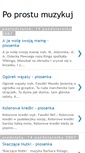 Mobile Screenshot of muzykuj.blogspot.com