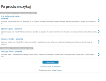 Tablet Screenshot of muzykuj.blogspot.com