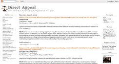 Desktop Screenshot of directappeal2.blogspot.com