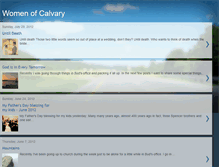 Tablet Screenshot of ofcalvary.blogspot.com