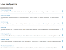 Tablet Screenshot of love-sad-poems.blogspot.com