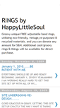 Mobile Screenshot of happylittlesoulrings.blogspot.com