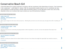 Tablet Screenshot of politicalbeachgirl.blogspot.com