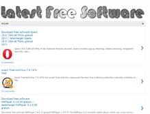 Tablet Screenshot of latest-free-software.blogspot.com